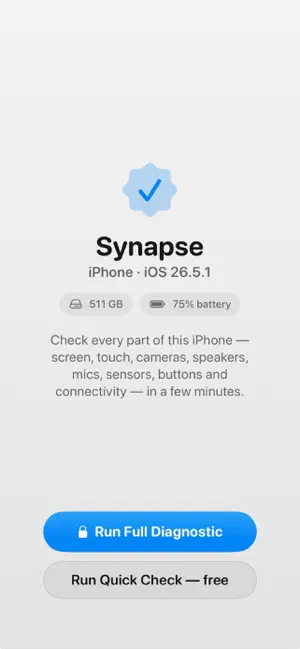 Synapse: Device Check screenshot 2