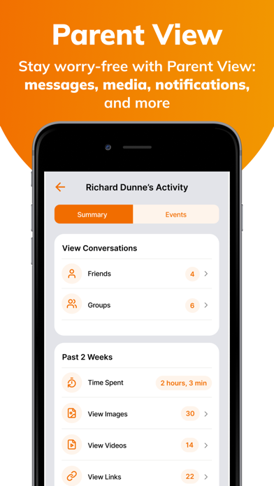 Stars Messenger Kids Safe Chat Screenshot
