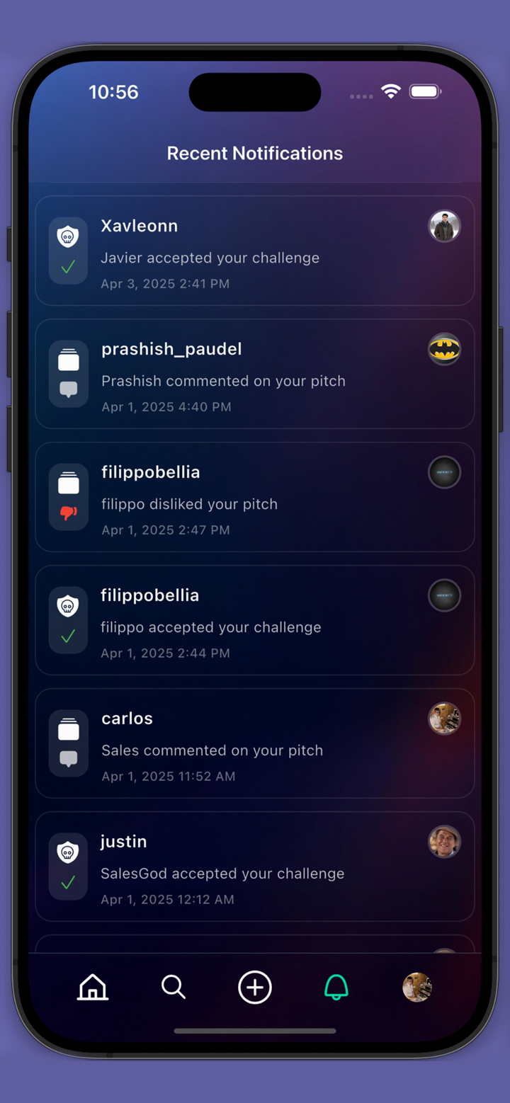 PitchMe 1.0 screenshot 2