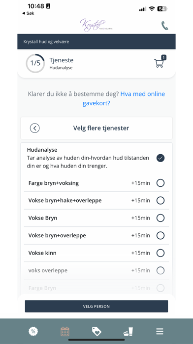 Krystall Hud & Velvære Screenshot 3 - AppWisp.com Krystall Hud & Velvære Screenshot 3 - AppWisp.com