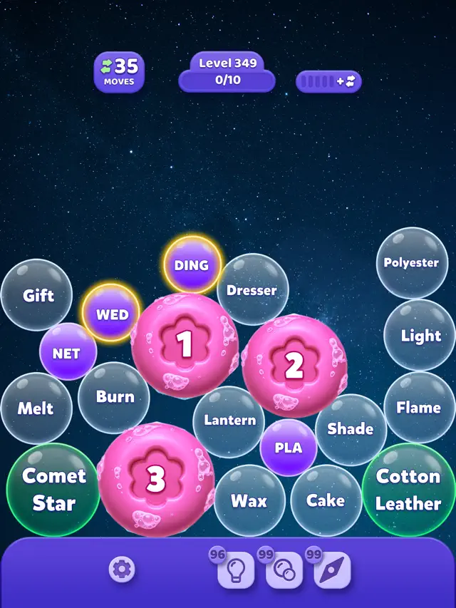 Merge Bubbles - Word Game screenshot 6
