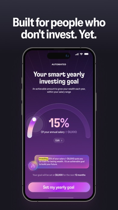 Alinea: Automated Investing — App Store screenshot