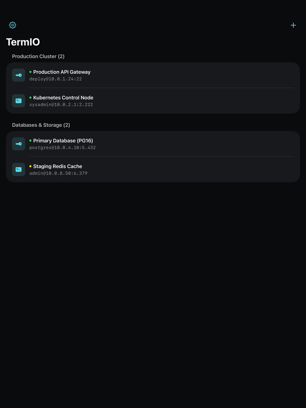 Screenshot 7 of TermIO: Modern SSH Client
