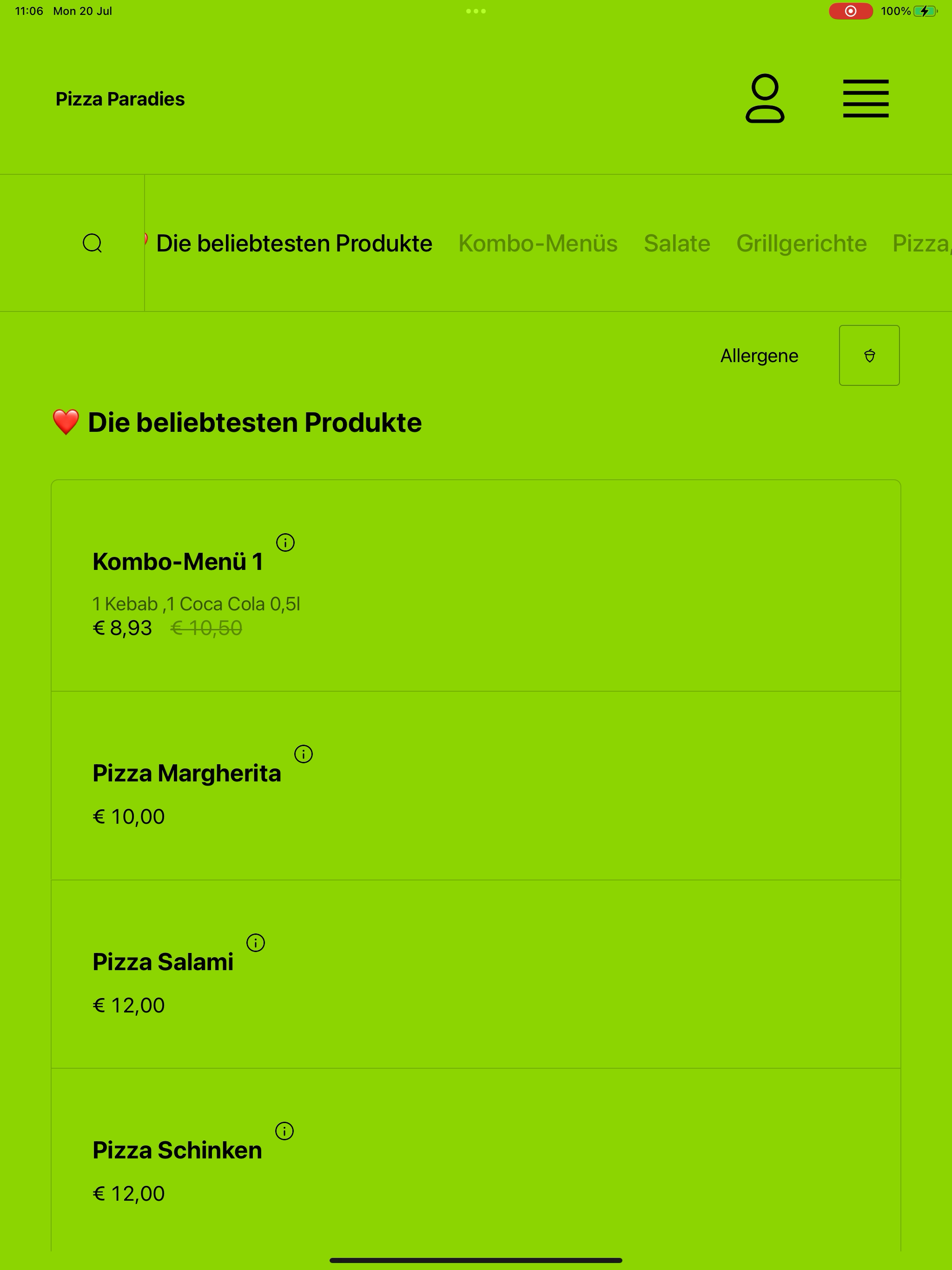 Pizza Paradies AT screenshot 13