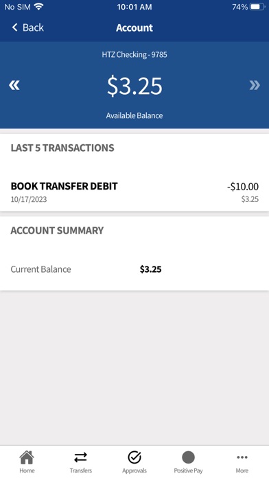 Anchor Bank Business Screenshot