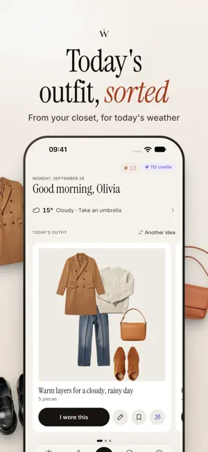 Wardrova: AI Outfit Planner screenshot 1