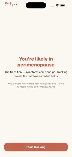 Phase: Menopause & HRT screenshot 2