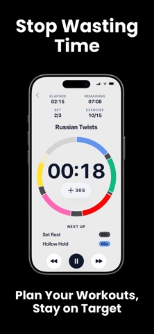 Interval Workout Timer - Block Screenshot 1 of 8