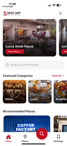 Spot App For Dining screenshot