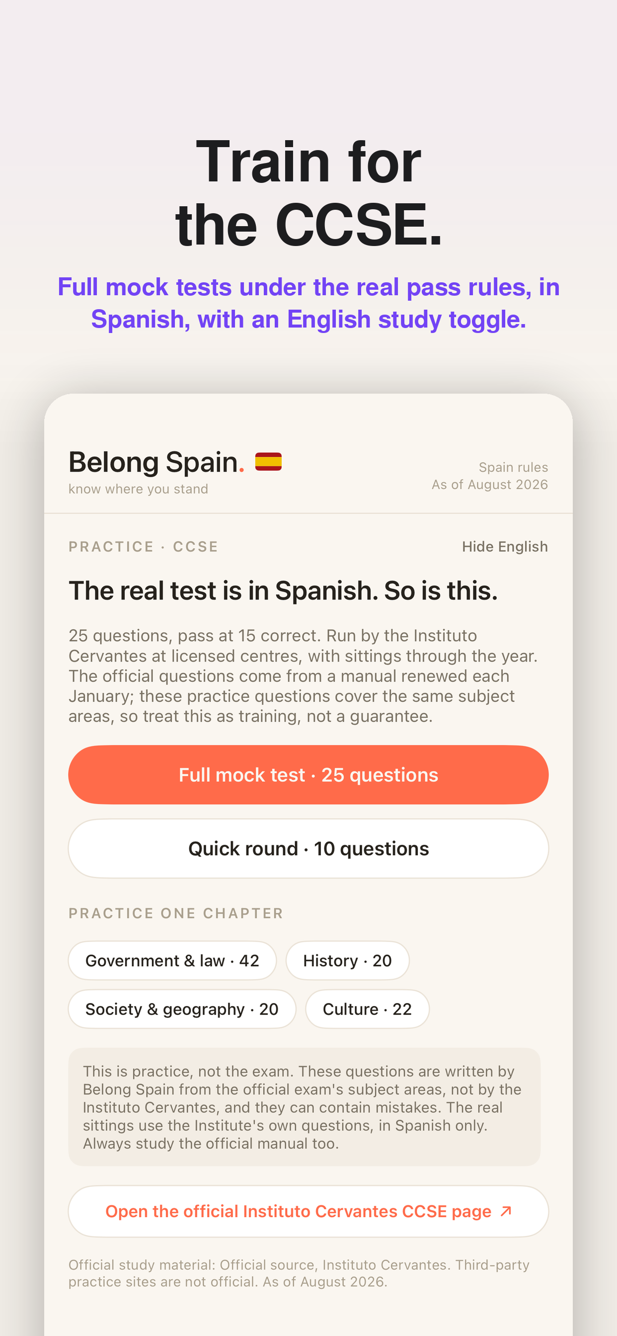 Belong Spain screenshot 4