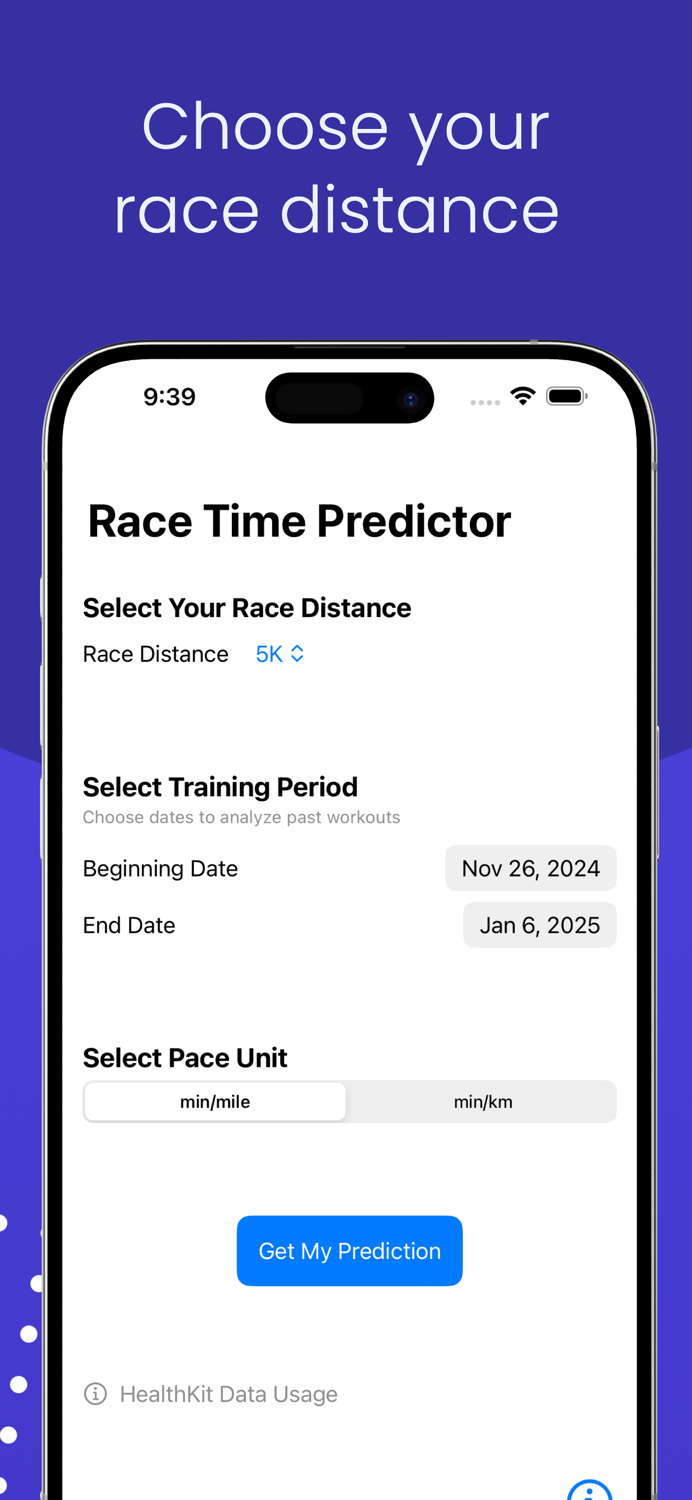 Race Time Calculator