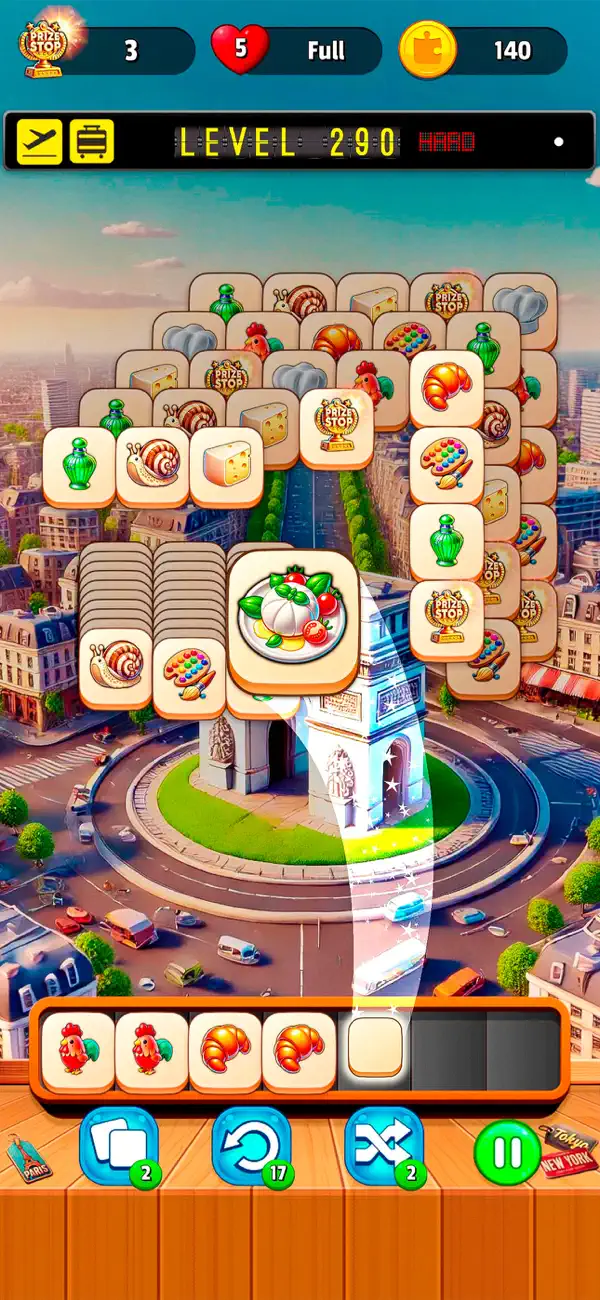 #4. Global Tile Odyssey (iOS) By: One Up Games Studio