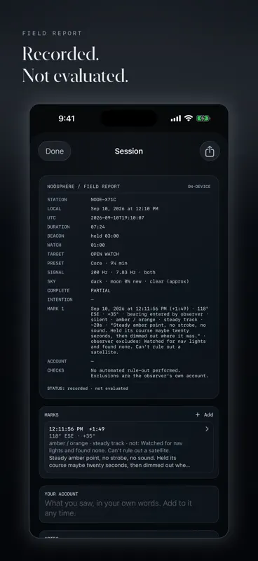 Noosphere UAP screenshot 4 of 7