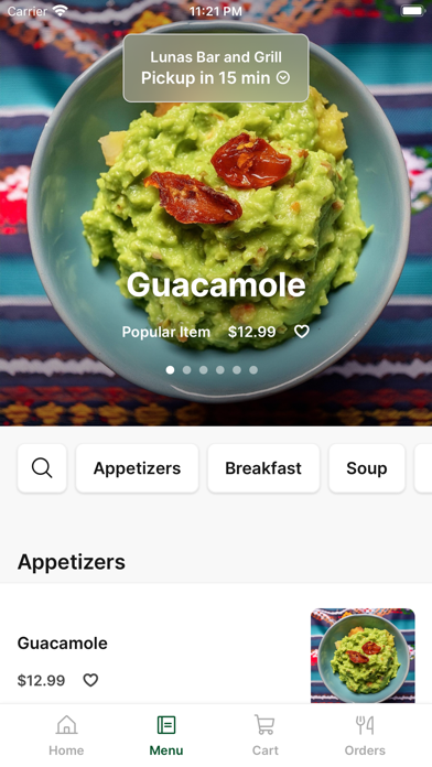 App screenshot