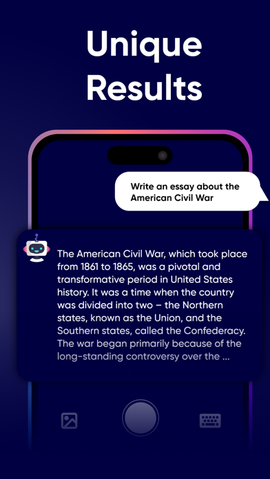 HomeWork AI - Problem Solver Screenshot