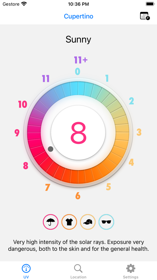 #1. UV Index - Sun rays (iOS) 由: LionsApp di Nallbati Elton