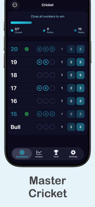 Precision Darts: Scoreboard Screenshot 4 of 6