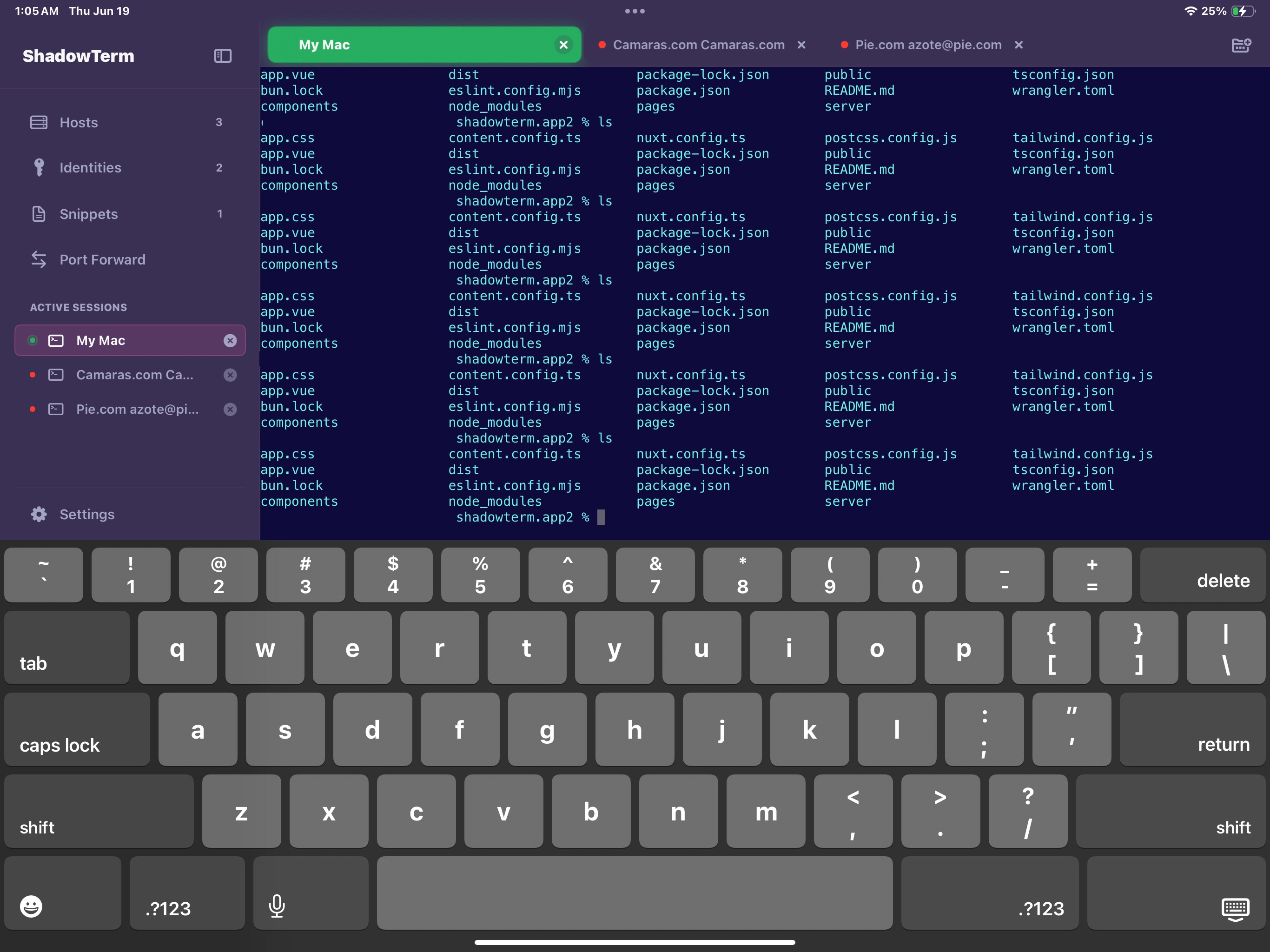 ShadowTerm ssh & mosh Terminal screenshot 11