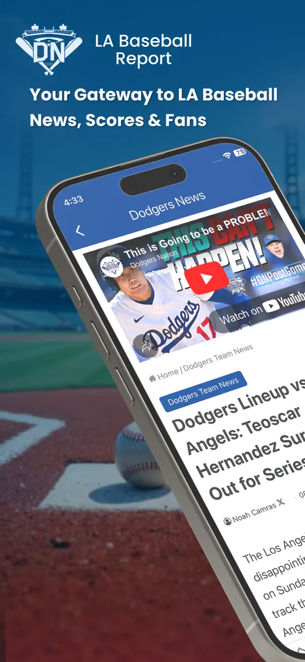Screenshot #1 pour DodgersNation.com