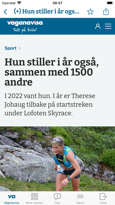 Våganavisa Screenshot