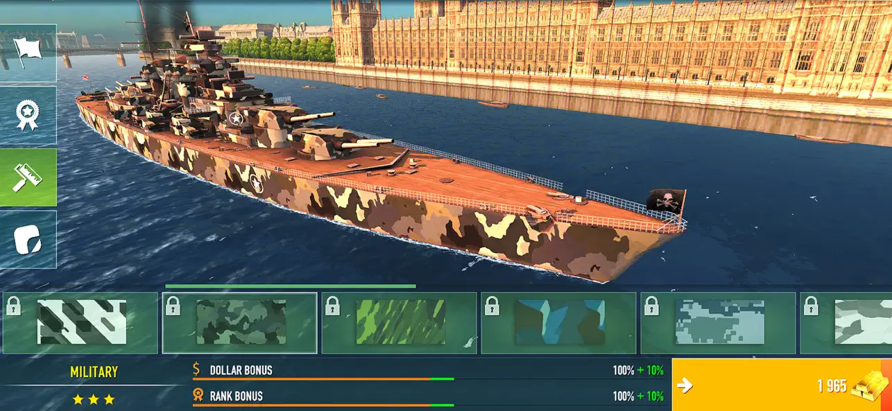 Screenshot #1 pour Battle of Warships: Naval Wars