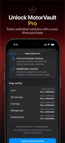 MotorVault screenshot