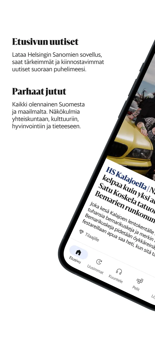 Screenshot #1 pour HS – Helsingin Sanomat
