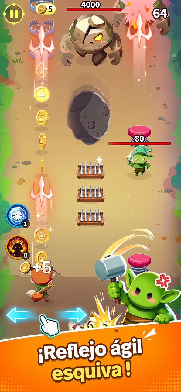 Fox Shot: Number Run iOS Mod IPA screenshot 3 - iOS game interface
