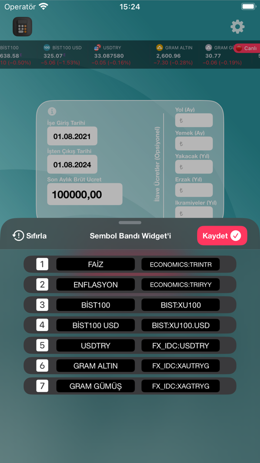 #6. Kıdem Tazminatı (iOS) 由: Mehmet Bayram