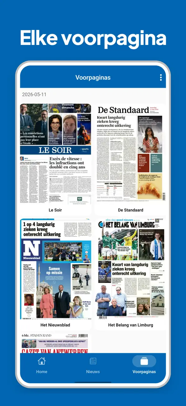 Screenshot #3 pour Belgium News - Journaux Belges
