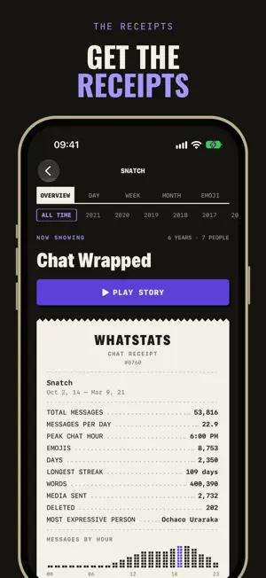 WhatStats: Chat Wrapped Recap screenshot 2