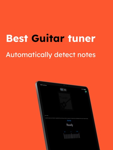Guitar Tuner: Chromatic iPad screenshot