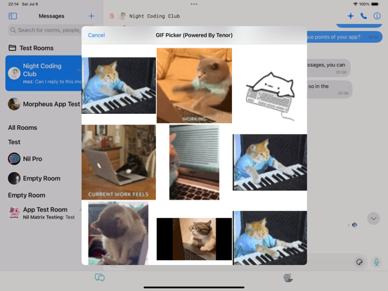 App screenshot