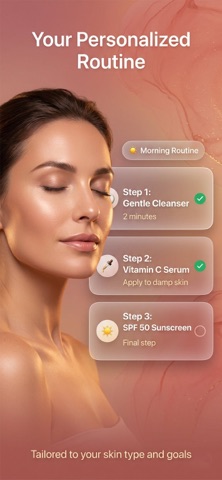 AI Skincare Expert - Face Scan iPhone screenshot