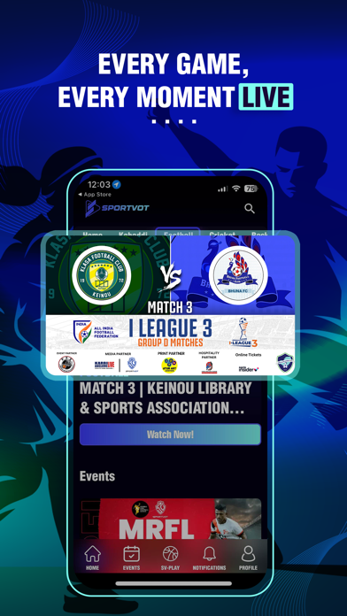 SportVot Screenshot