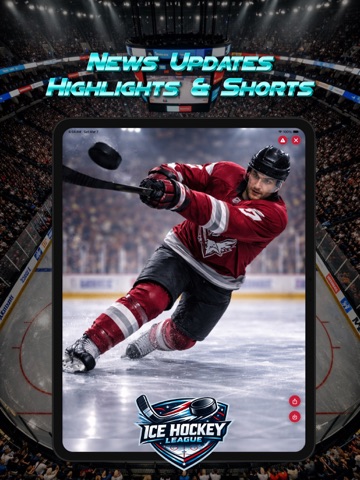 Ice Hockey Sports Games iPad screenshot