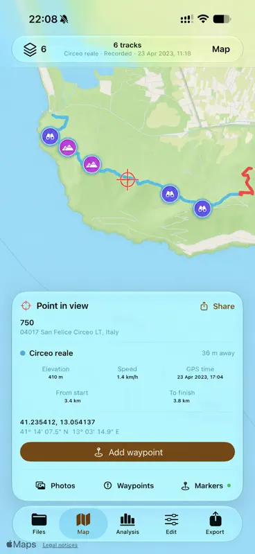 GPXplorer Pro screenshot 9 of 10
