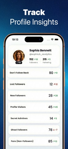 Follo Unfollow Tracker Reports Screenshot 1 of 6