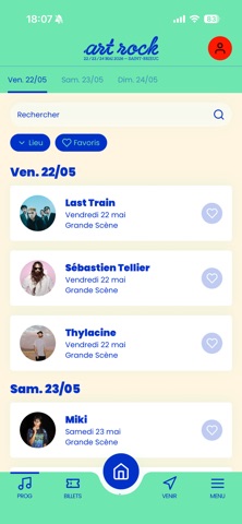 Festival Art Rock 2026 screenshot