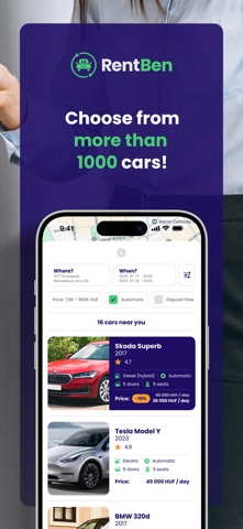 RentBen - Carsharing Screenshot 4 of 4