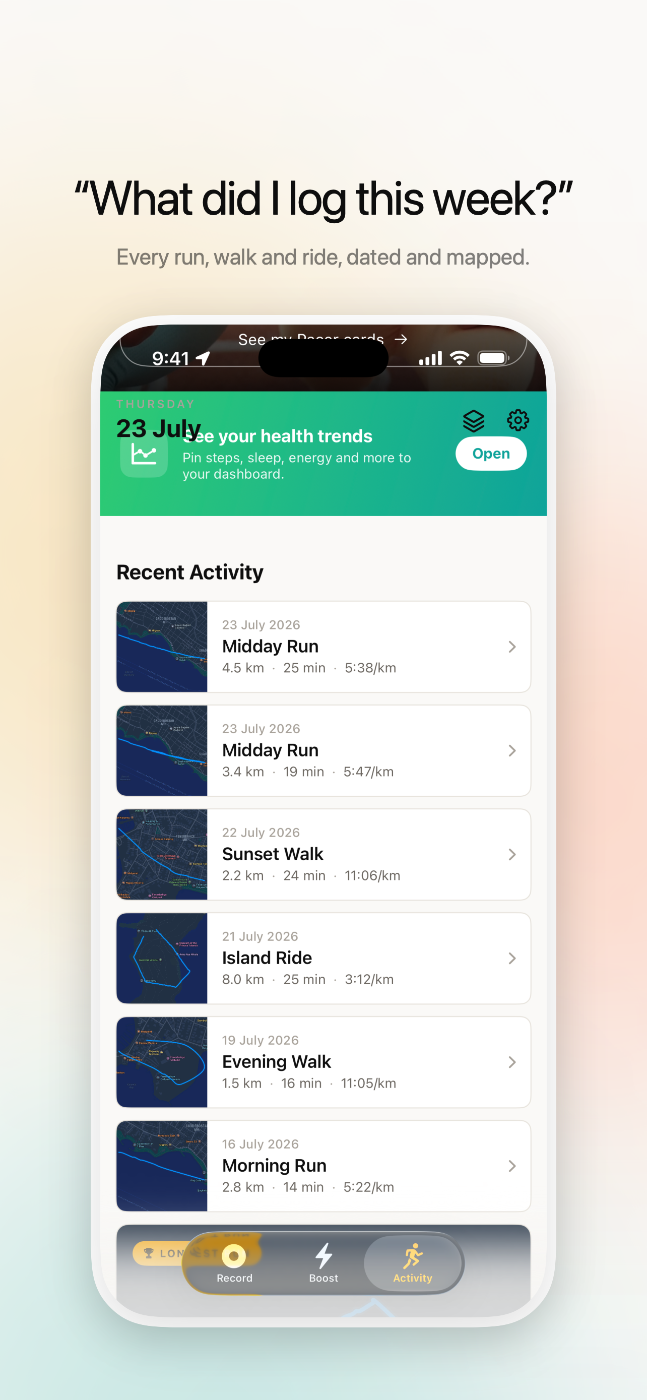 Pacer by TravelerApp screenshot 7