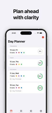 Day Planner: Balance Your Life iPhone screenshot