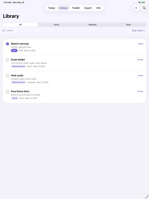 PracticePocket screenshot 4