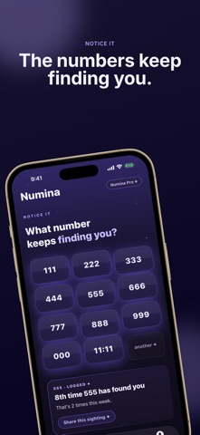 Numina: Synchronicity Journal iPhone screenshot