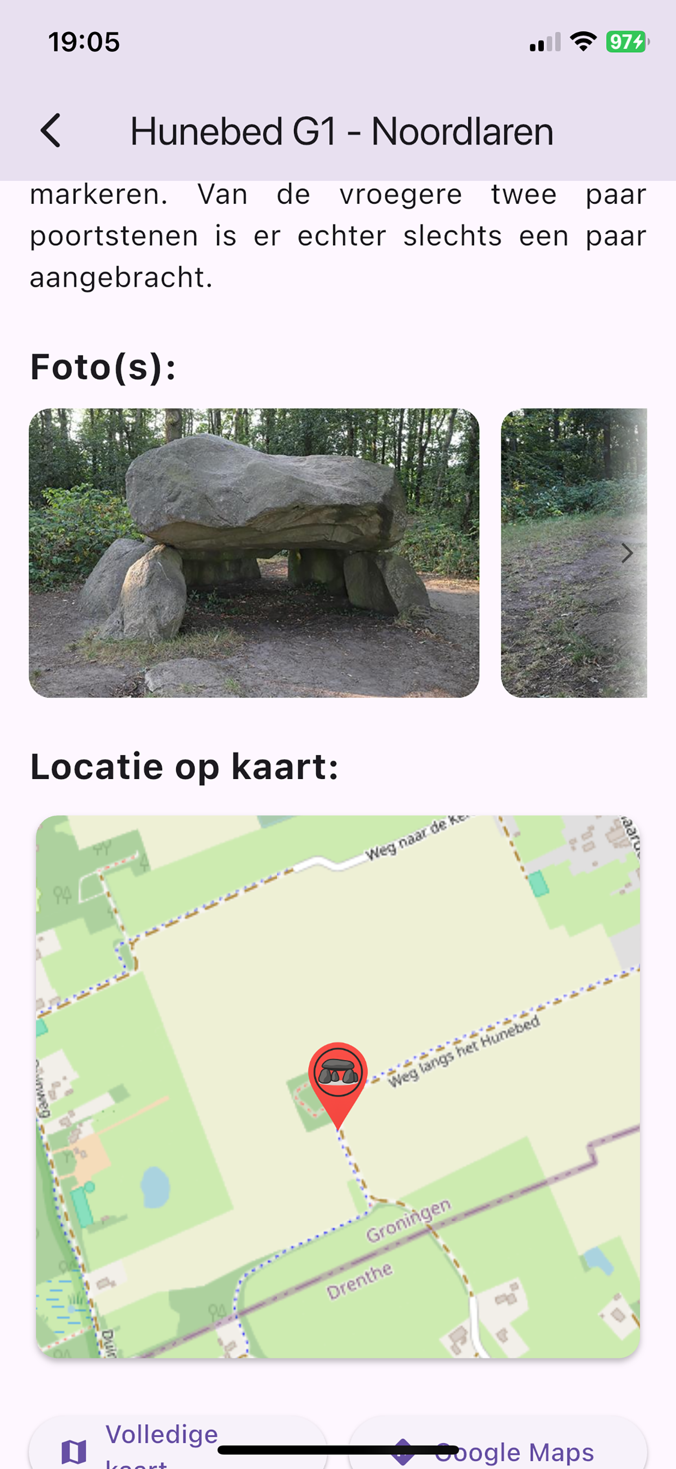 Hunebedden in Nederland