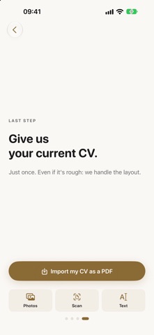 Good CV: ATS Resume Builder screenshot 1