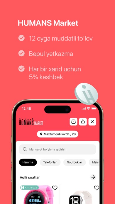 HUMANS.uz iPhone screenshot 7 - Finance app