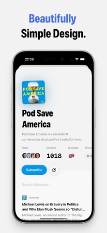 Queue - Simple Podcasts Screenshot 4 of 8