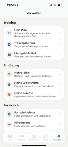 OWNIT: Training & Nutrition screenshot