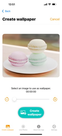 Simple Live Wallpaper Maker screenshot